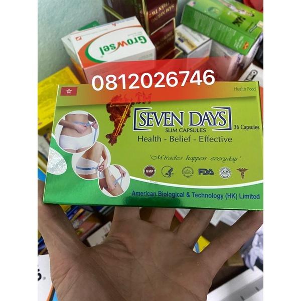 VIÊN UỐNG GIẢM CÂN SEVEN DAYS