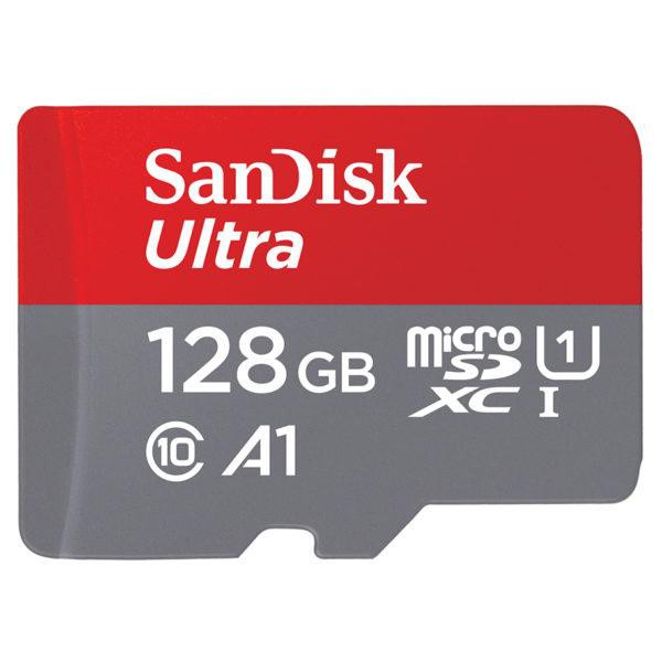 Thẻ nhớ MicroSDXC SanDisk Ultra A1 128GB Class 10 U1 100MB/s - box Hoa (Đỏ)