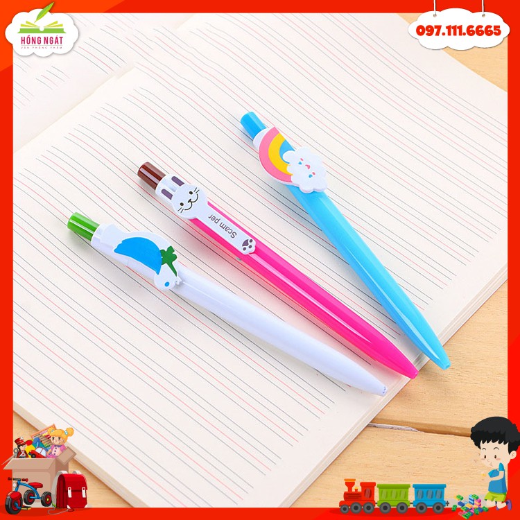 [FreeShipSale Khô Máu] Bút Bi Hoạt Hình