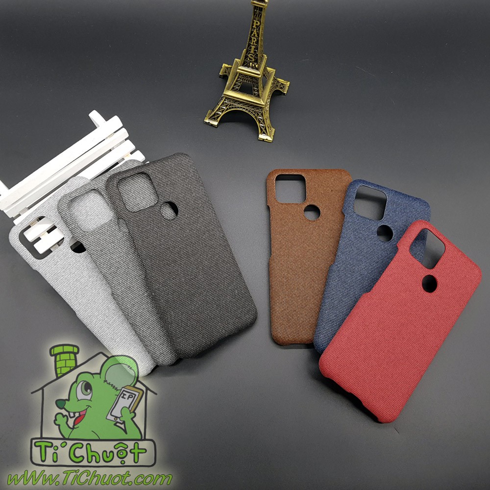 [Ảnh Thật] Ốp Lưng Google Pixel 4A 5G 6.2&quot; Bọc Vải Fabric Cao Cấp