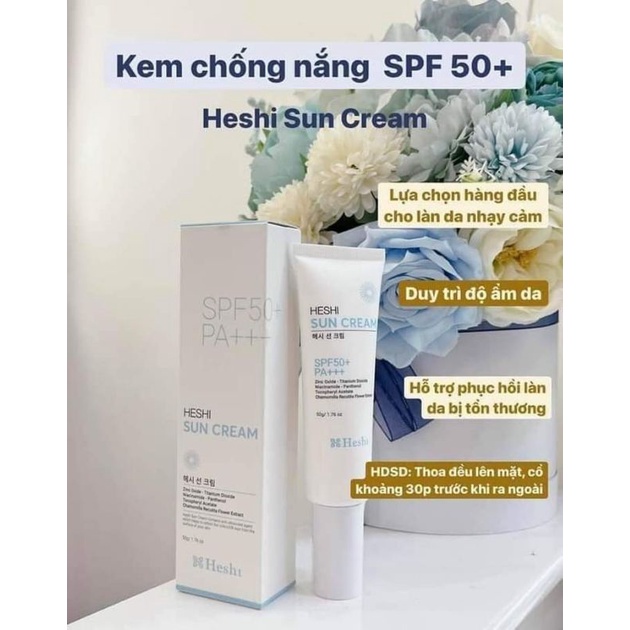 Kem chống nắng heshi