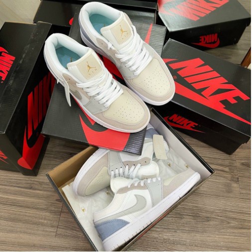 [SIÊU KM] Giày Jordan Paris JD1 Cổ Thấp Gót Xanh, Giày Jodan Low Thấp Cổ Nam Nữ Full Box Bill | BigBuy360 - bigbuy360.vn