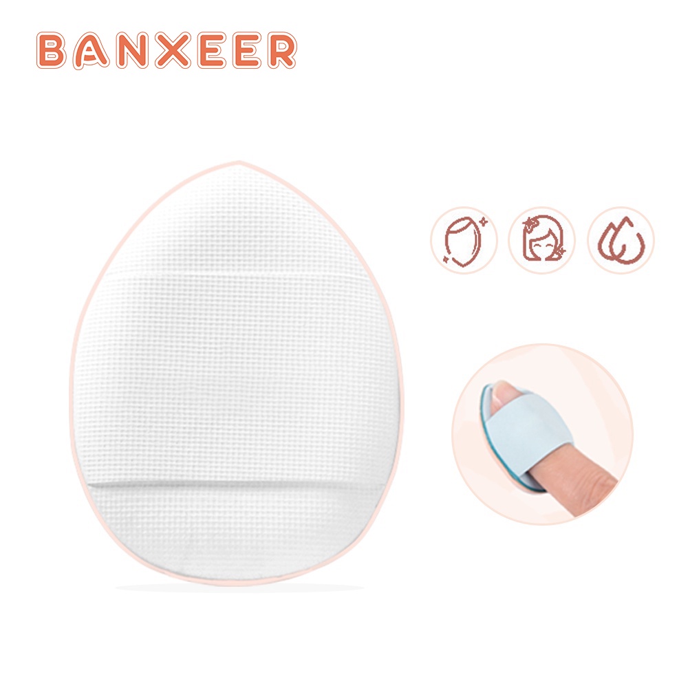 Miếng mút trang điểm BANXEER mini dùng ướt và khô 10g