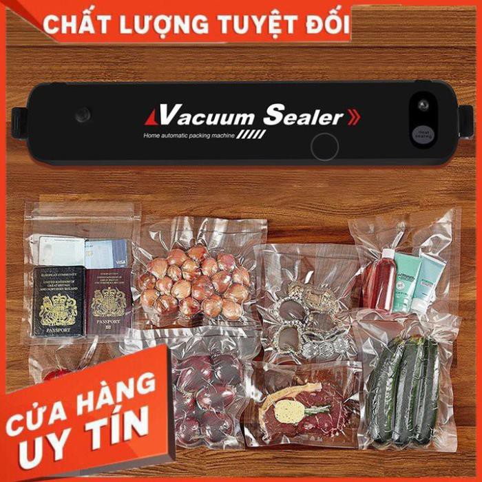 [Bản mới nhất] Máy hút chân không thực phẩm mini cầm tay Vacuum Selaer kiêm máy hàn miệng túi 2in1 (tặng kèm 10 túi)