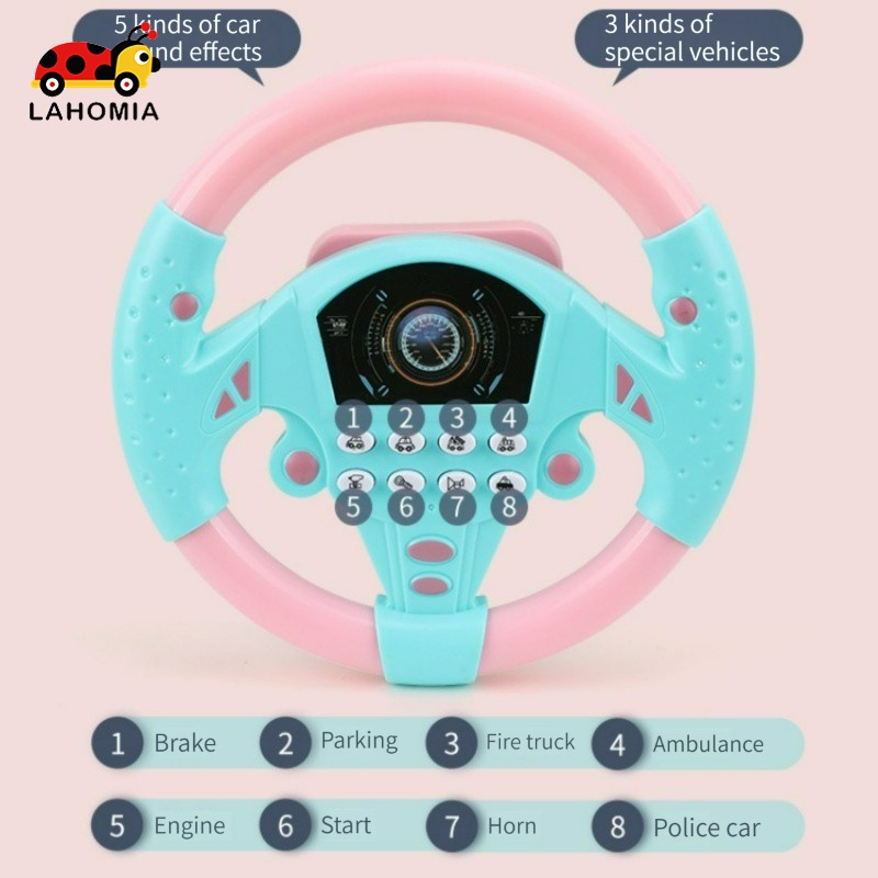 LAHOMIA Đồ chơi vô lăng xe hơi độc đáo cho bé
