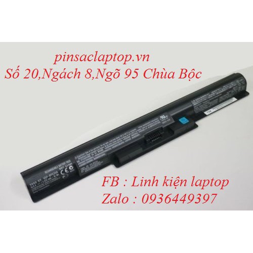 (TẶNG MÁY HÚT BỤI MINI)Pin - Battery Laptop Sony Vaio SVF153B1YL