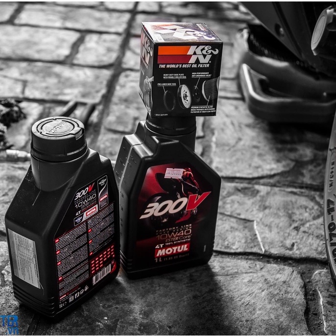 Dầu nhớt Motul 300V 10w40 France 1L