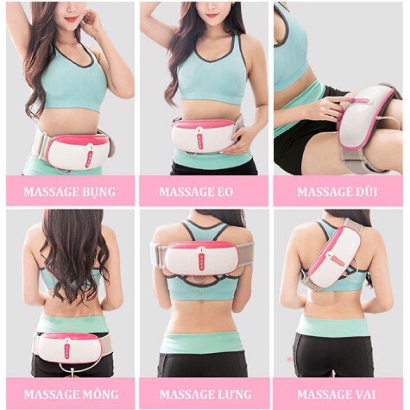 Đai massage bụng Hàn quốc Ayosun- Bảo hành 5 năm chuẩn hãng
