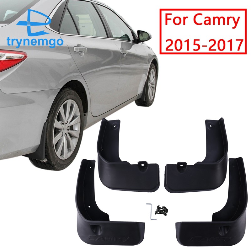 Set 4 Tấm Chắn Bùn Chuyên Dụng Cho Xe 2015-2017 Toyota Camry