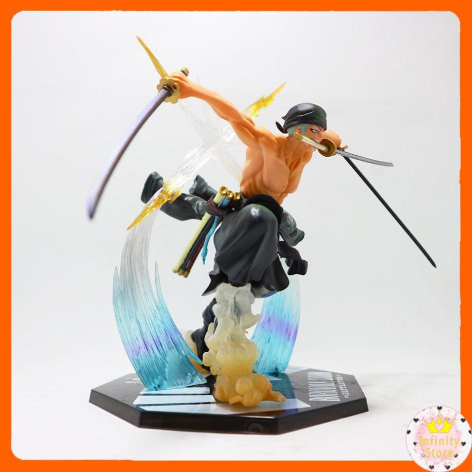 MÔ HÌNH ZORO FIGURE-002 18CM INFINY DECOR