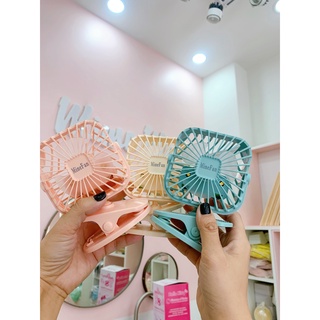 Quạt tích điện, quạt kẹp mini tích điện pin sạc siêu bền