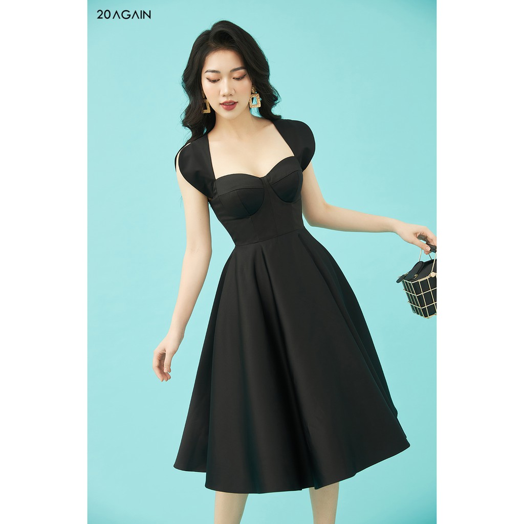 Đầm Xòe Cúp Ngực 20AGAIN DEA1204 | BigBuy360 - bigbuy360.vn