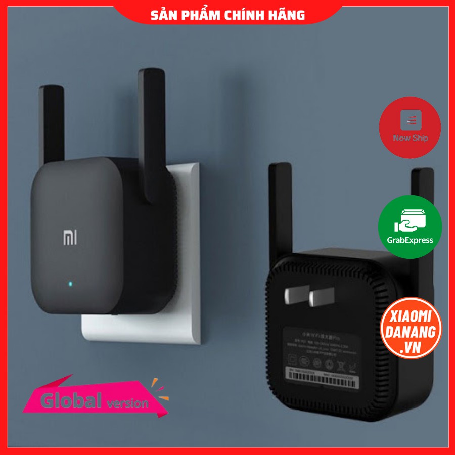 Thiết bị kích sóng Wifi Xiaomi Repeater Pro hàng Digiworld Phân phối