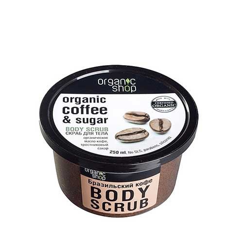 Tẩy Tế Bào Chết Toàn Thân Organic Shop Organic Coffee & Sugar Body Scrub 250ml