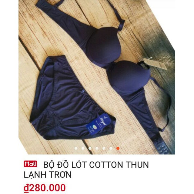 B522 Bộ Đồ Lót Trơn Mút Mỏng có gọng Hàng Việt Nam Xuất chính Hãng Boya