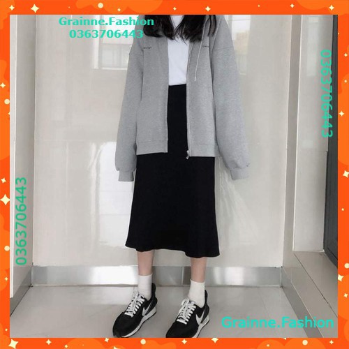 CHÂN VÁY LEN TĂM MIDI DÁNG DÀI - CHÂN VÁY XẺ TÀ ULZZANG - (Sp sẵn) 💎  👗👑- GNFShop | BigBuy360 - bigbuy360.vn