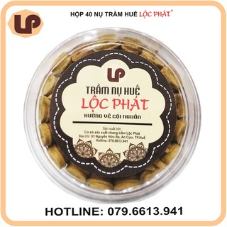 Trầm nụ Huế Lộc Phát , Trầm tháp, Incense cones - hộp 40 nụ - Trầm nụ thảo mộc Huế - Xông áng thờ, xông nhà