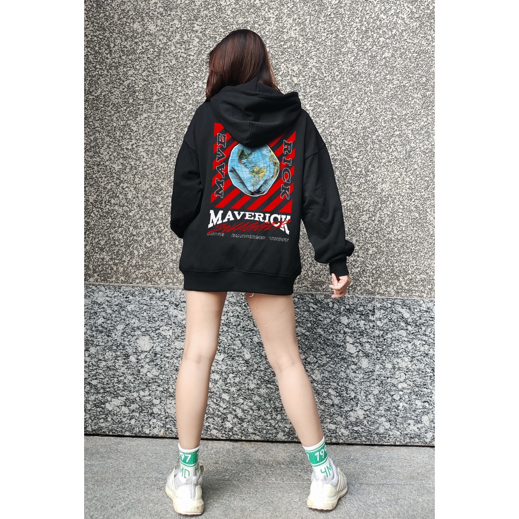 ÁO KHOÁC HOODIE OFF TRÁI ĐẤT MÔI TRƯỜNG DÂY KHÓA KÉO CHỐNG NẮNG Form Unisex Nam Nữ Vải Da Cá Chân Cua white MVR KK010810