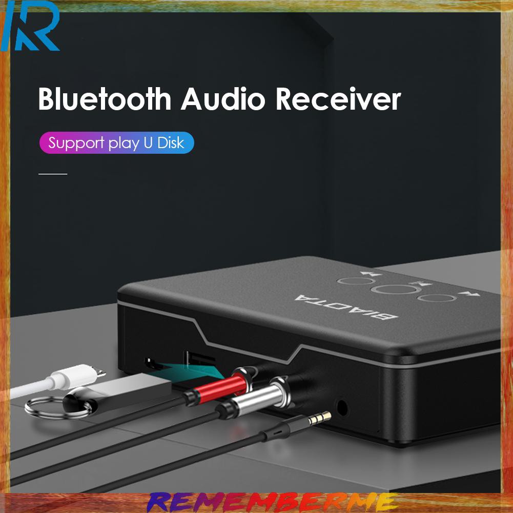 B30 Bluetooth Audio Receiver AUX Stereo Music Wireless Adapter for PC Car 