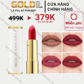 Son Hồ Ngọc Hà MOI Cosmetics MOI X CÔNG TRÍ bản giới hạn - bền màu lâu trôi không lem【CAM KẾT HÀNG CHÍNH HÃNG®】‎‎