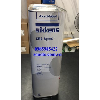 5 Lít Dung môi phá mí Sikkens Thinner SRA Agent 5 Lít, xăng phá mí làm liền mí các lớp sơn SONQUANGPHU422