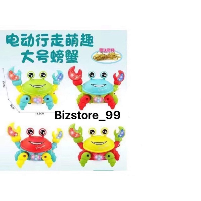 ĐỒ CHƠI CON CUA CHẠY PIN CÓ NHẠC PHÁT SÁNG