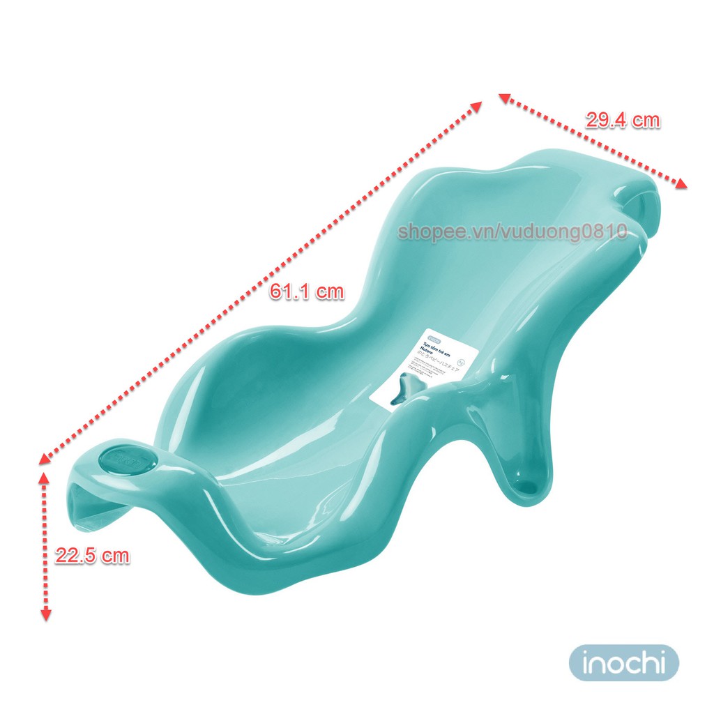 Tựa tắm trẻ em Inochi - ion Ag+ kháng khuẩn