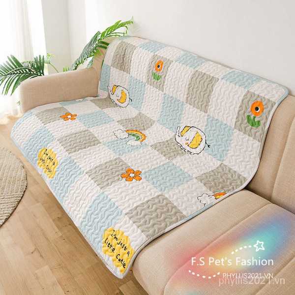 ♡ F.S ♡Thảm Trải Sàn Cho Thú Cưng Đa Chức Năng, Thảm Sofa/Mèo Con Chó/Thảm Chó Mèo Cotton/Cho Bé Bò