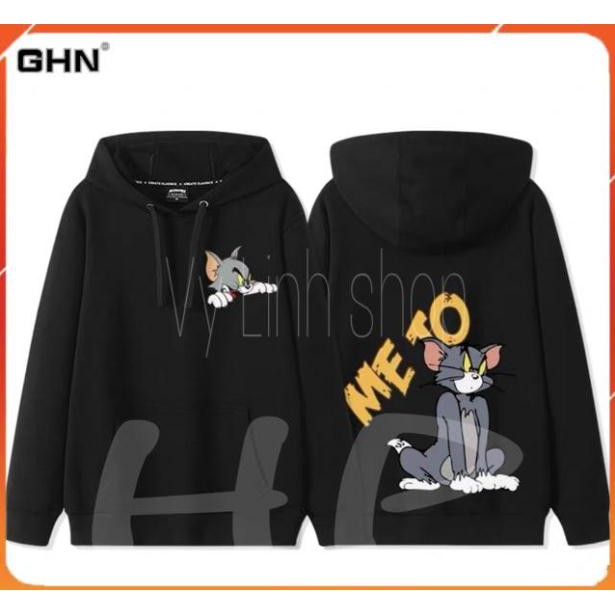 Áo hoodie nỉ bông ✪FREESHIP✪áo in hình mèo chuột ME TO