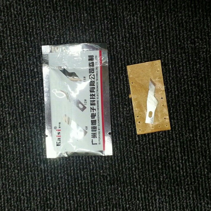 Lưỡi dao khắc Kaisi 306 (1 bịch 10 lưỡi: mẫu số 16)