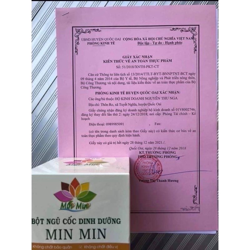 [COMBO 5kg ] NGŨ cốc lợi sữa Minmin Cao cấp