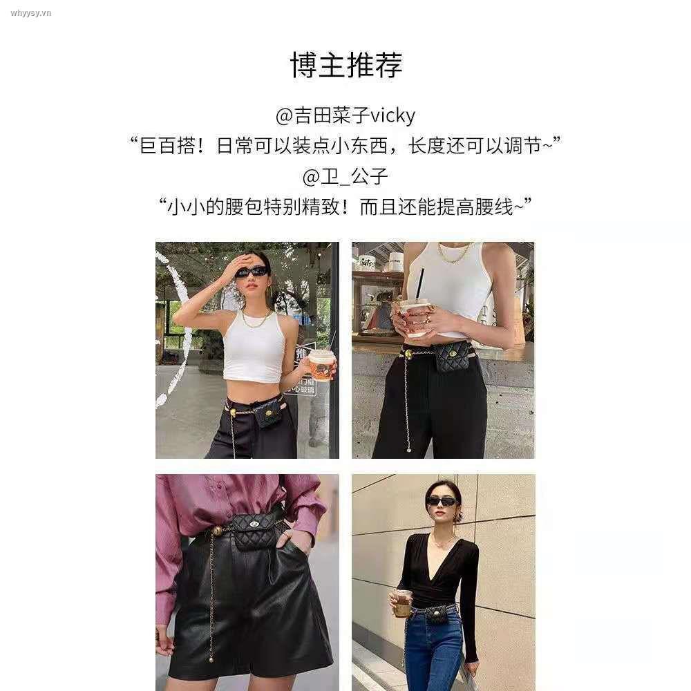 ✱Dây đeo thắt lưng gắn bóng vàng nhỏ phong cách thời trang dành cho nữ