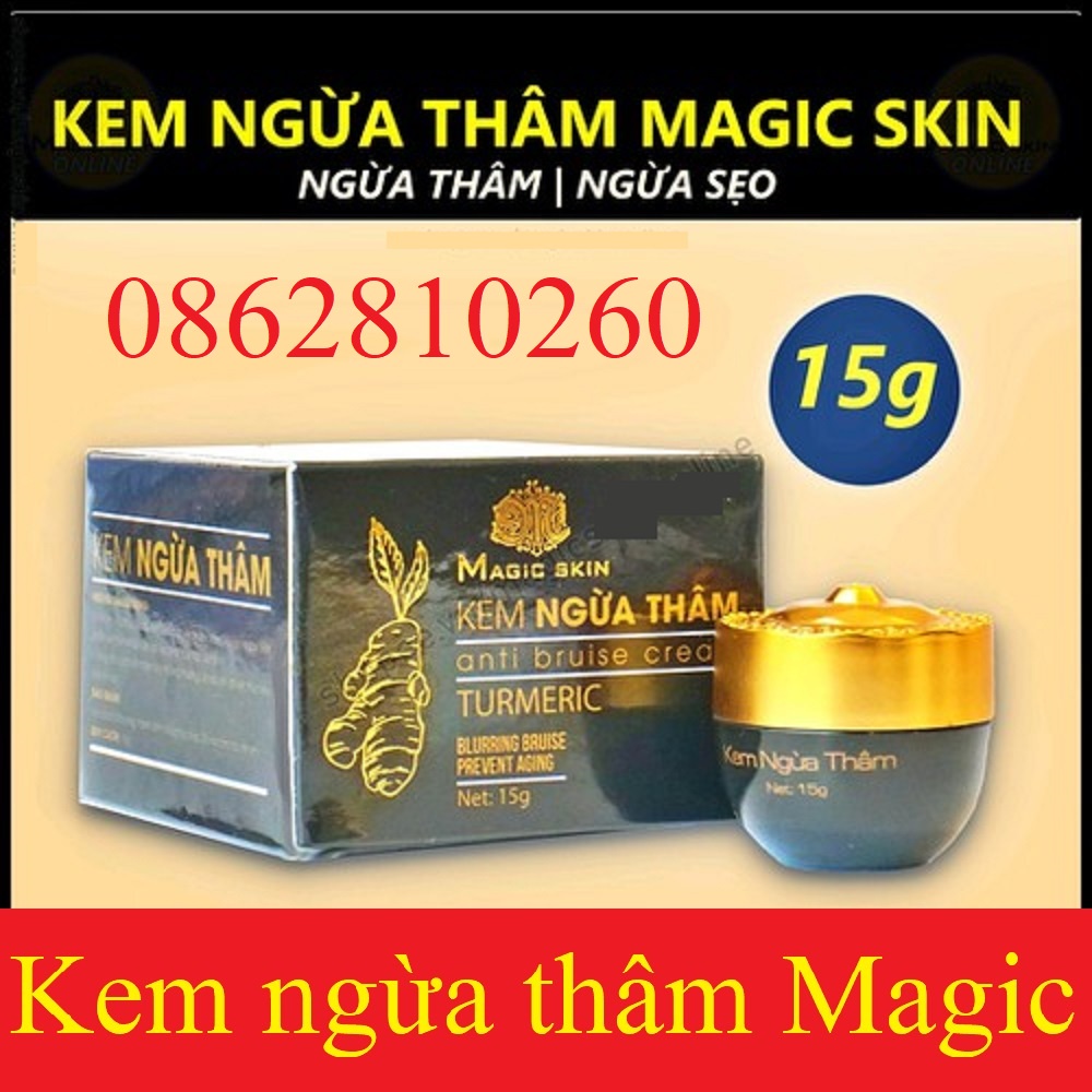 Kem Nghệ Ngừa Thâm magic skin anti bruise cream turmeric magicskin