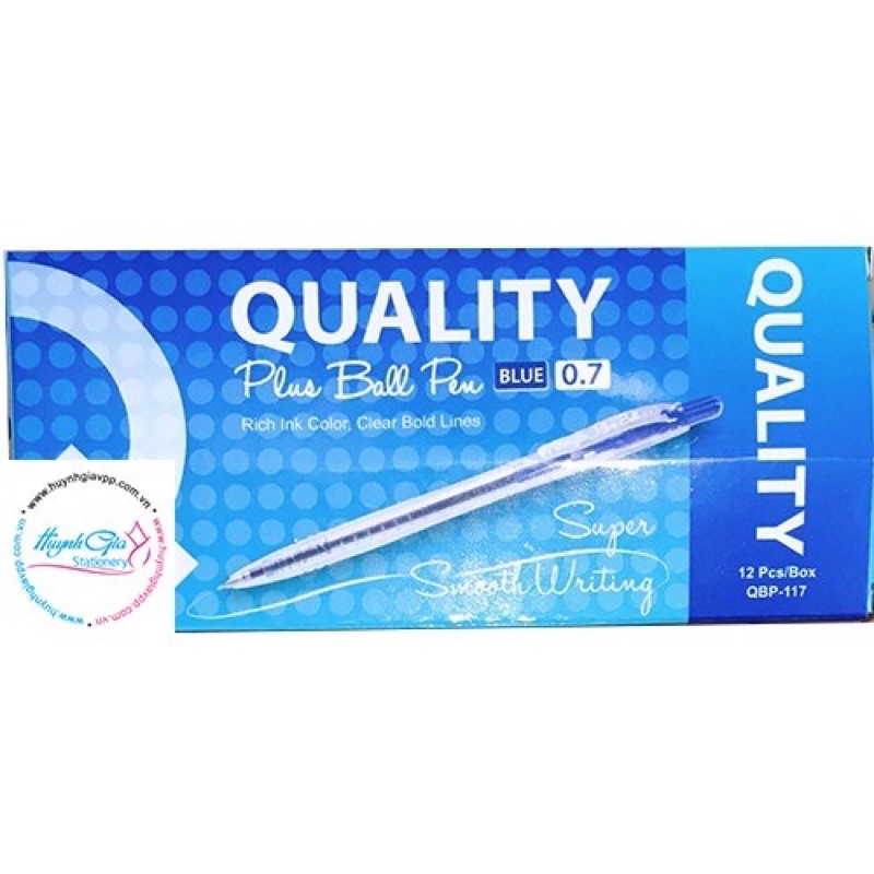 Hộp 12 bút Quality Plus Ball 0.7mm