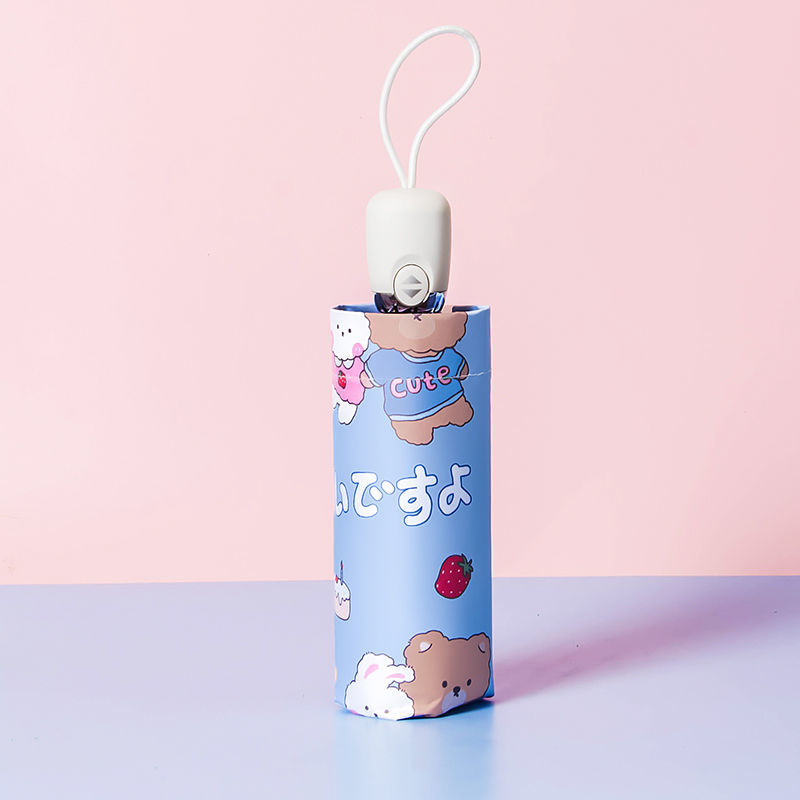 Dù bật đóng tự động mini chống tia cực tím dễ thương