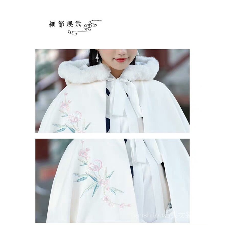 Áo Choàng Hán Phục Thêu Họa Tiết Phong Cách Trung Hoa Thời Trang Mùa Hè Xinh Xắn Cho Nữ | BigBuy360 - bigbuy360.vn