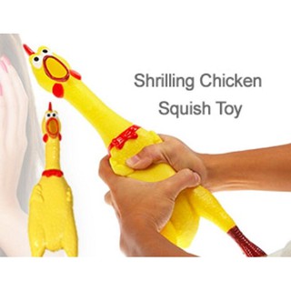 Quà lưu niệm gà bóp kêu Shrilling Chicken  - Quà tặng sinh nhật tặngấcc em nhỏ - [ MIỄN PHÍ GÓI QUÀ - TẶNG THIỆP]