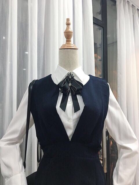 Tag Nơ Cài Áo Handmade Cao Cấp