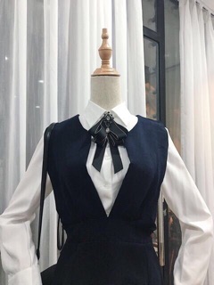 Tag Nơ Cài Áo Handmade Cao Cấp
