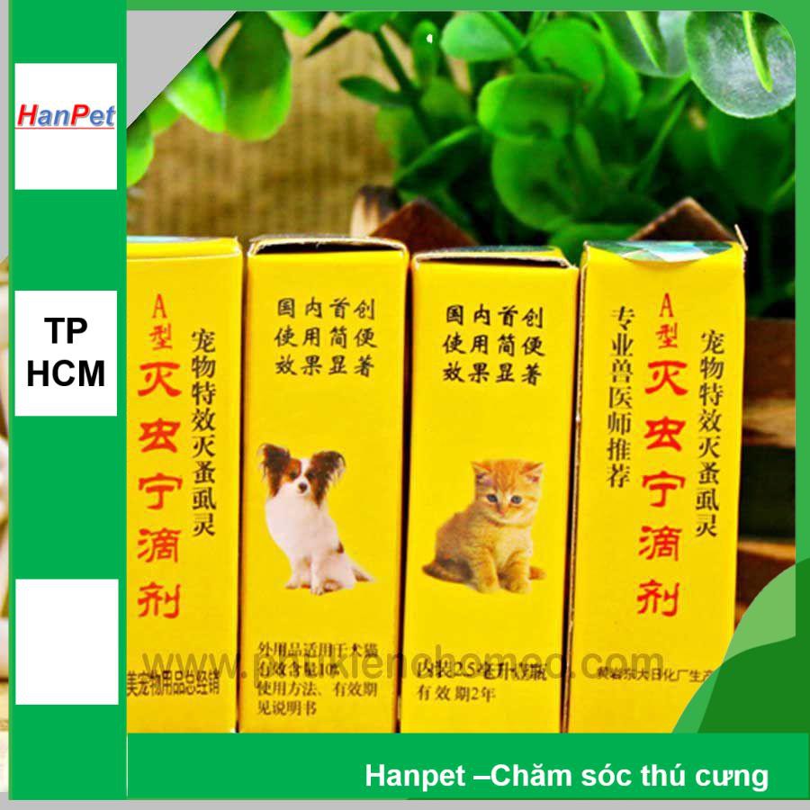 SP 464 - Thuôc nhỏ gáy chó mèo (hanpet 4711620) (hongkong)