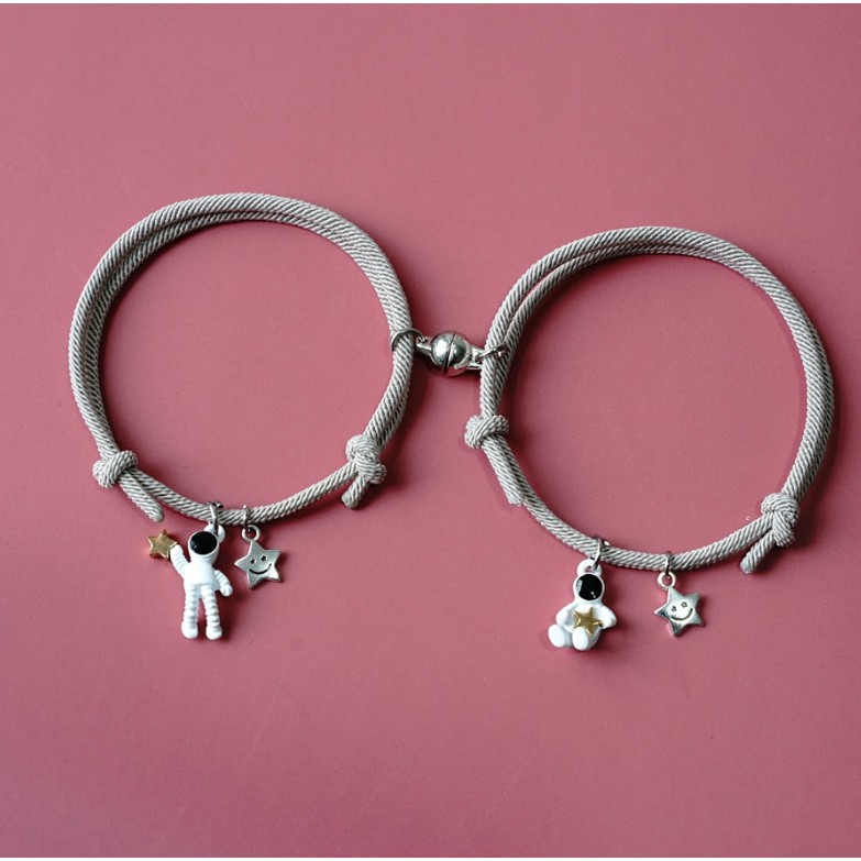 Vòng tay nam châm phi hành gia cho cặp đôi,vòng tay nam châm couple (VT8)