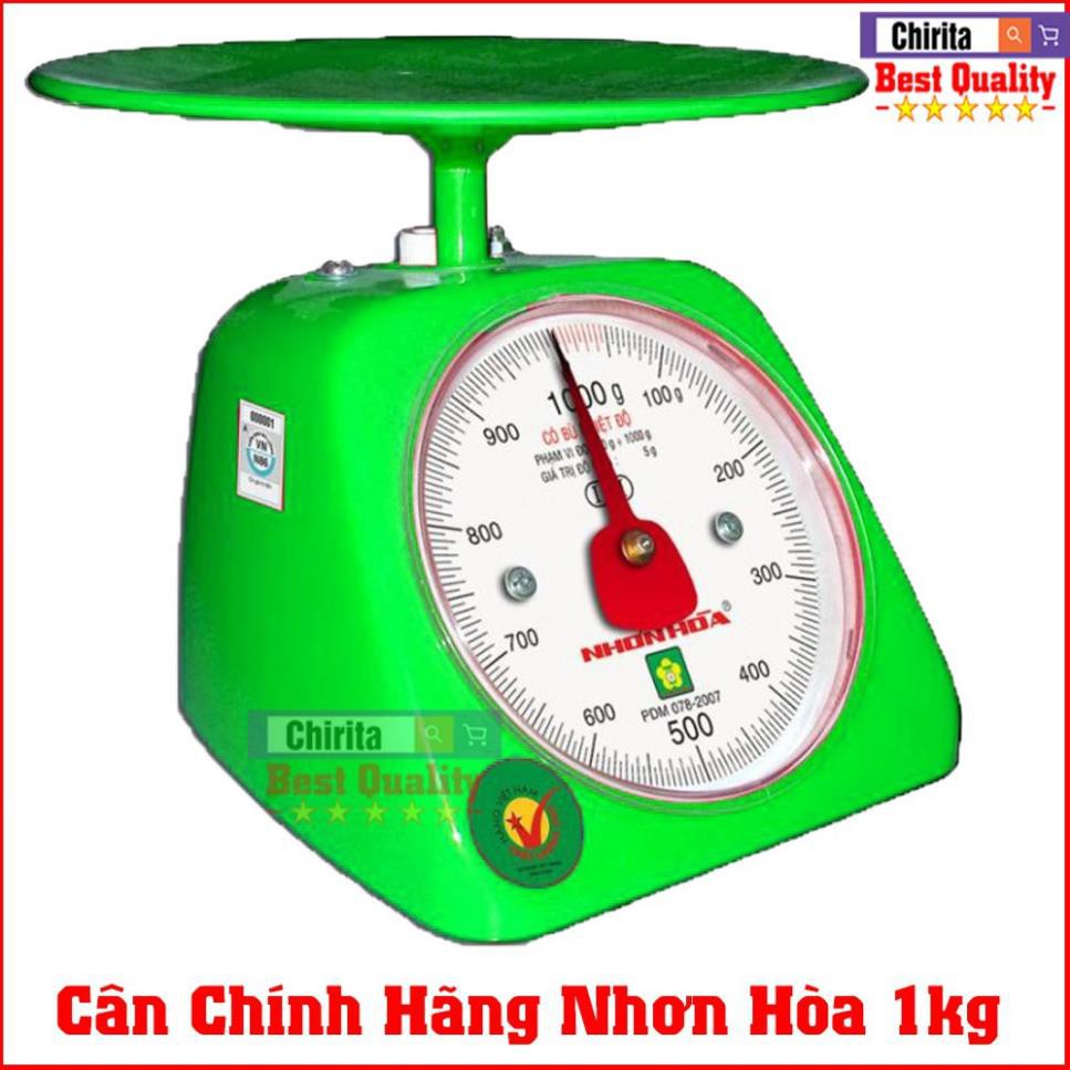 Cân Nhựa Đồng Hồ Nhơn Hòa 1Kg - Chất Lượng Cao - CDHN1