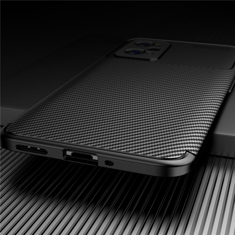 Ốp Điện Thoại TPU Mềm Siêu Mỏng Chống Rơi Họa Tiết Sợi Carbon Cho Realme GT GT2 Pro/Neo 2 2T/GT Master Explore