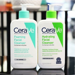 Sữa rửa mặt Cerave cho da dầu/khô