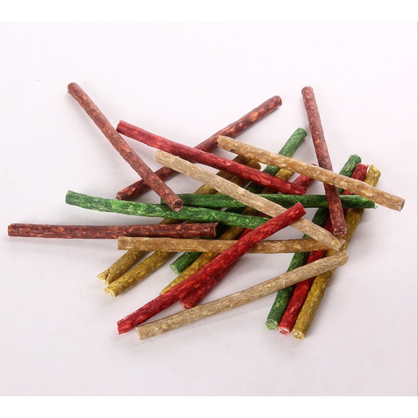 Thanh xương que tròn cho cún nhai gặm thơm miệng chắc xương