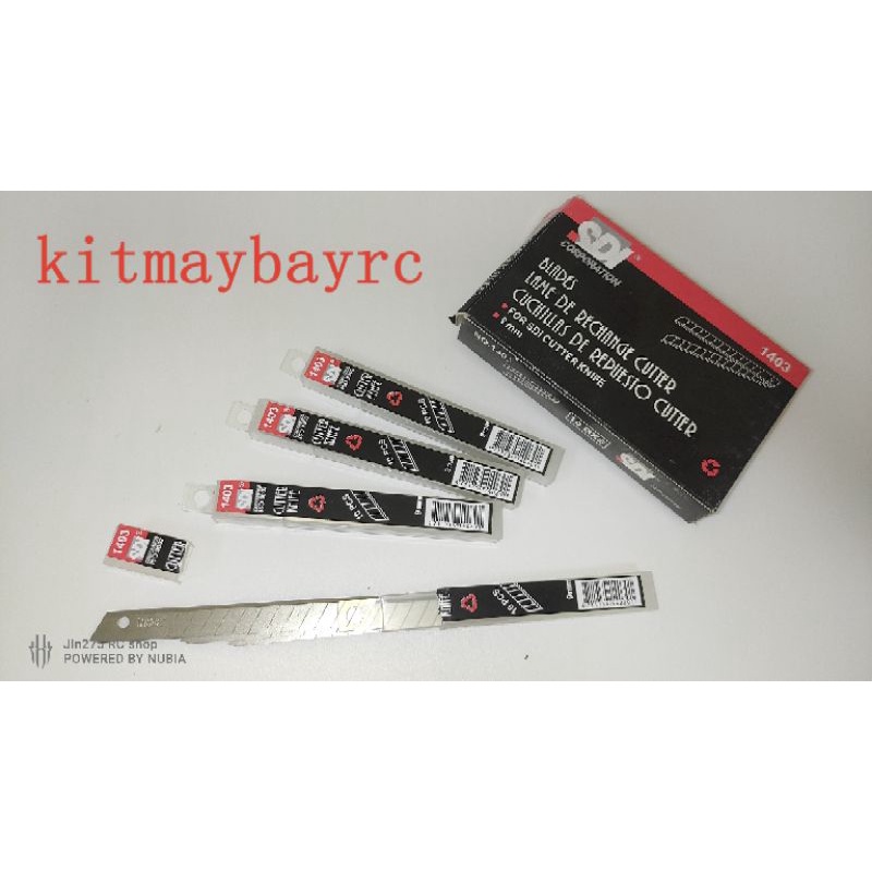 Hộp lưỡi dao dọc giấy 1Hộp