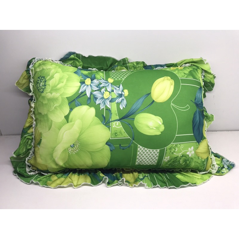 Vỏ gối thun 30x50cm có bèo