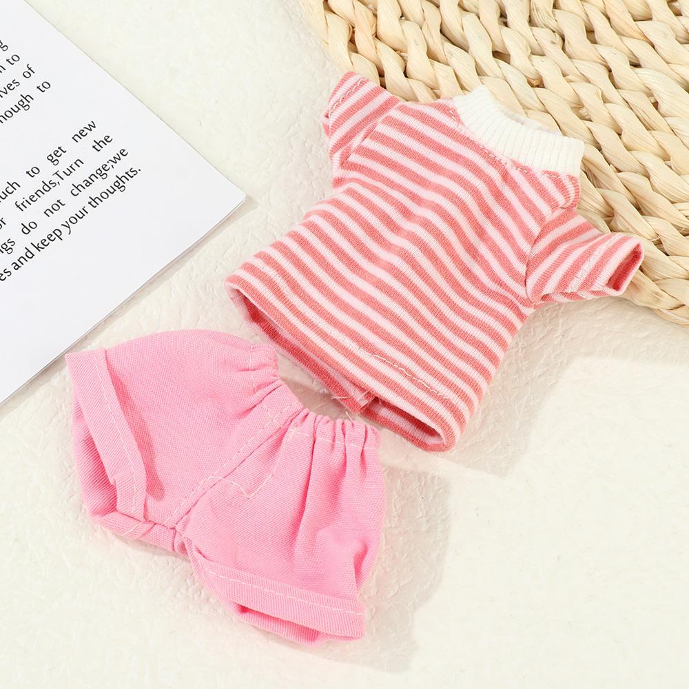 Bộ Áo Thun + Quần Jeans Nhiều Kiểu Dáng Dành Cho Búp Bê 11.5 &quot;