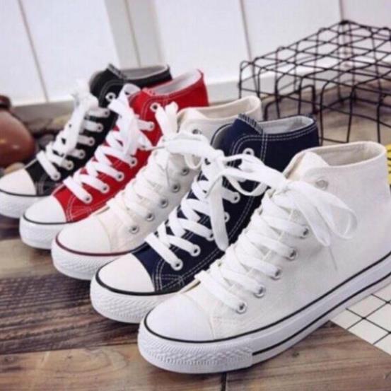 XA KHO SALE Giày Thể Thao ngôi sao cao và thấp cổ