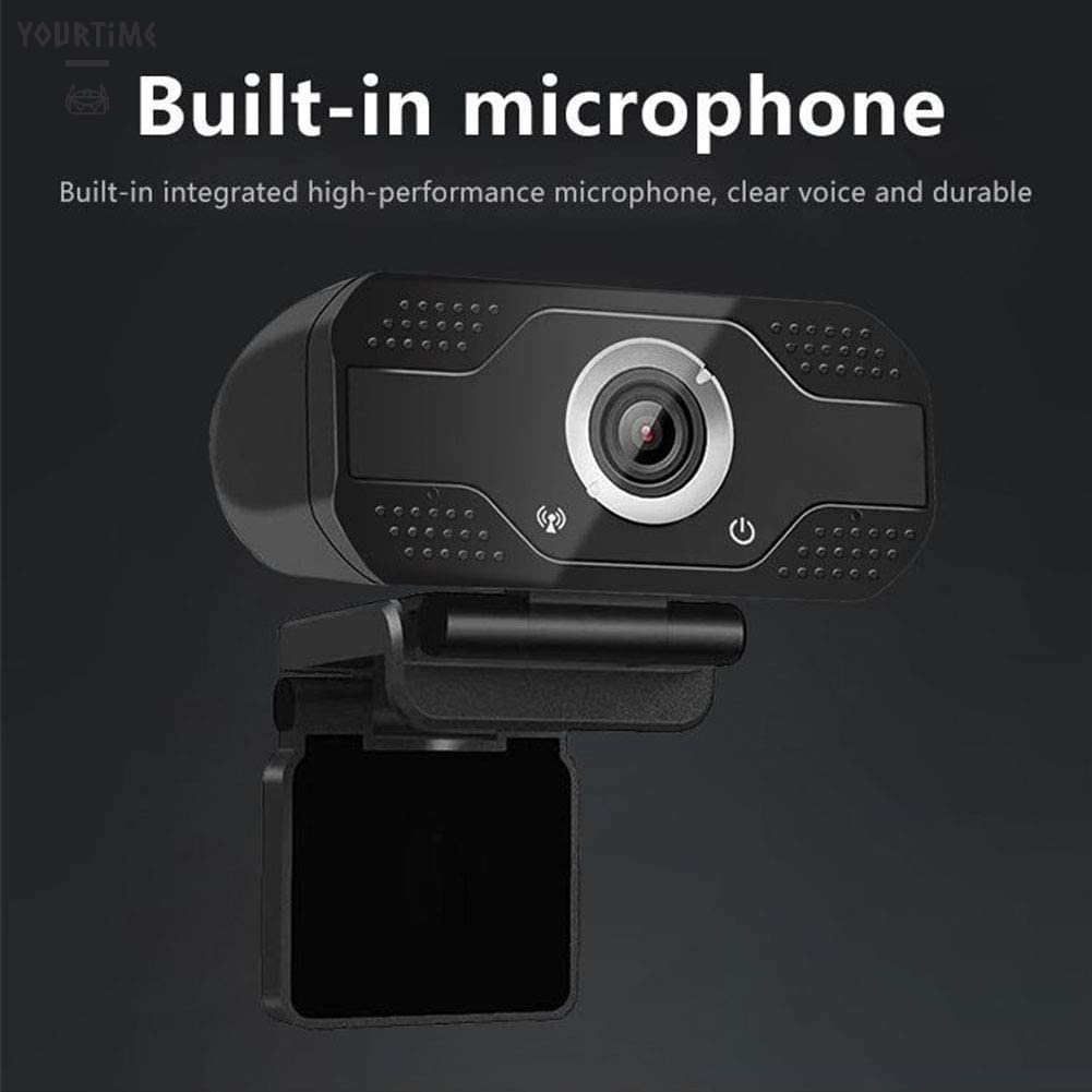 Webcam 2MP 1080P HD USB kèm micro hỗ trợ phát sóng trực tuyến | BigBuy360 - bigbuy360.vn